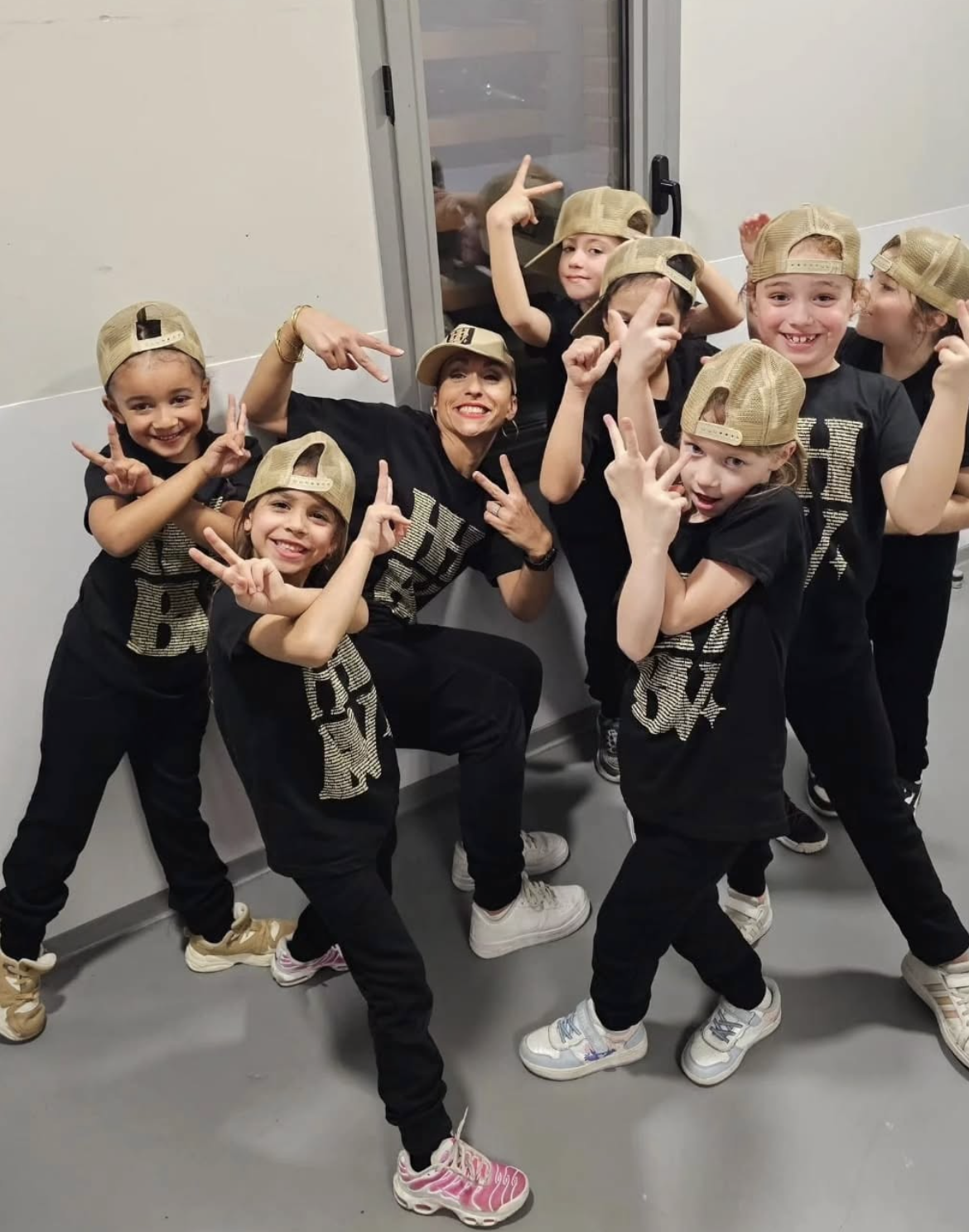 Moments des cours de hip hop enfants au Studio HHBV